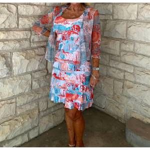 NEW TANGO MANGO bolero jacket in tropical print